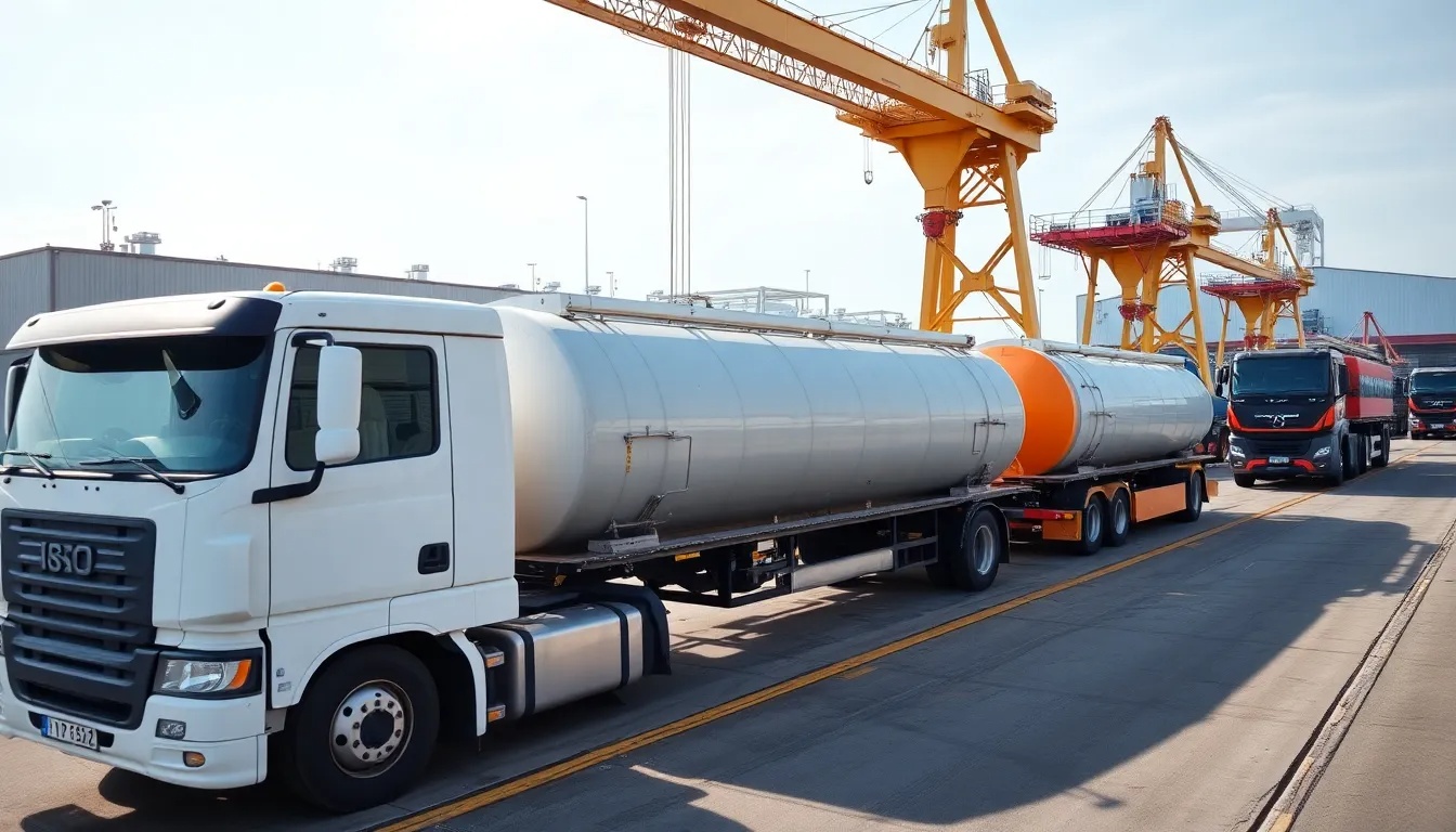 ISO Tanks Transport services